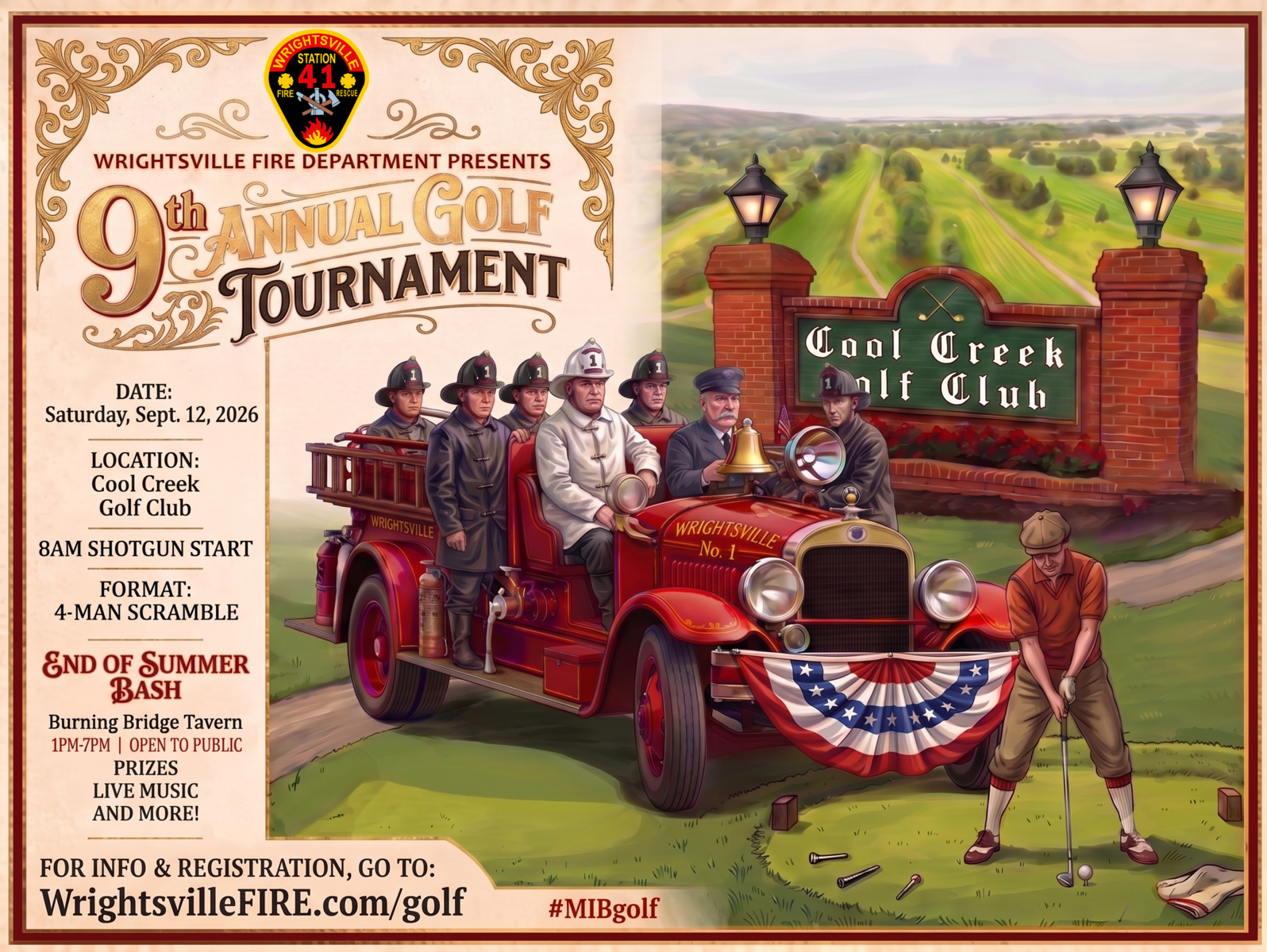 9th Annual Golf Tournament - 2026